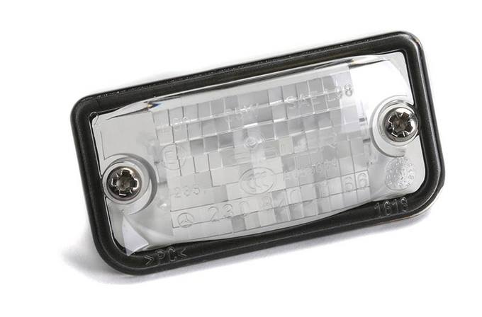 Mercedes License Plate Light Cover 230820016664